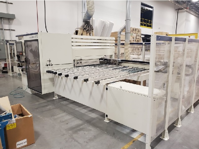 SCM MORBIDELLI UX200 CNC THROUGH FEED MACHINING CENTER