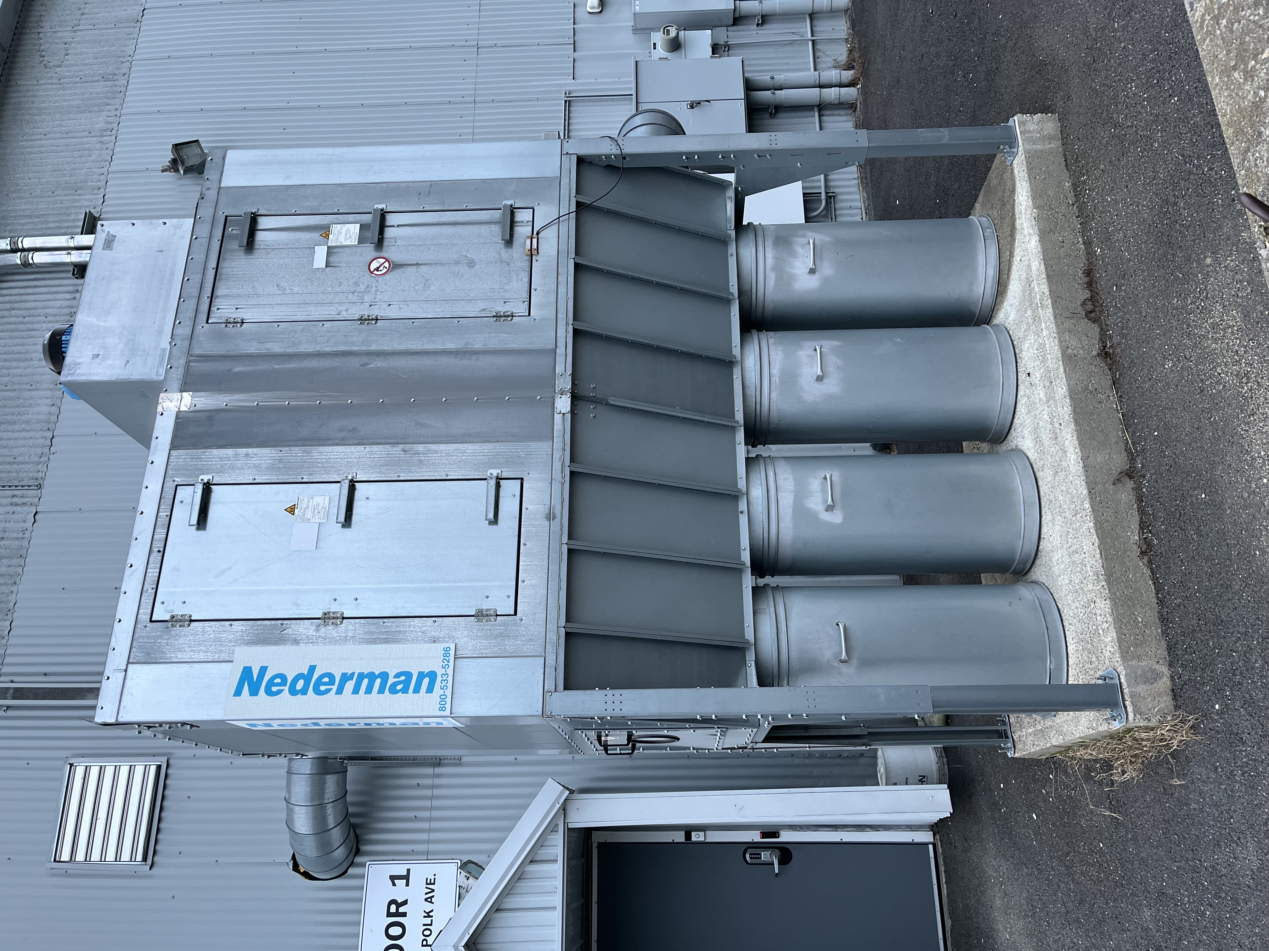 NEDERMAN NFPZ3000-2LE DUST COLLECTOR