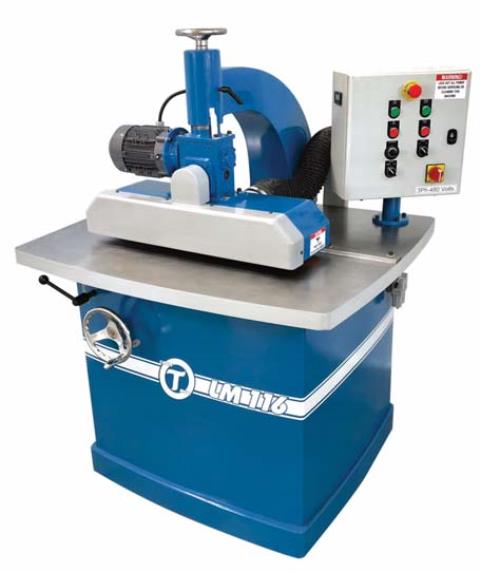 CIRCLE T LM116 TILTING LOCK MITER MACHINE